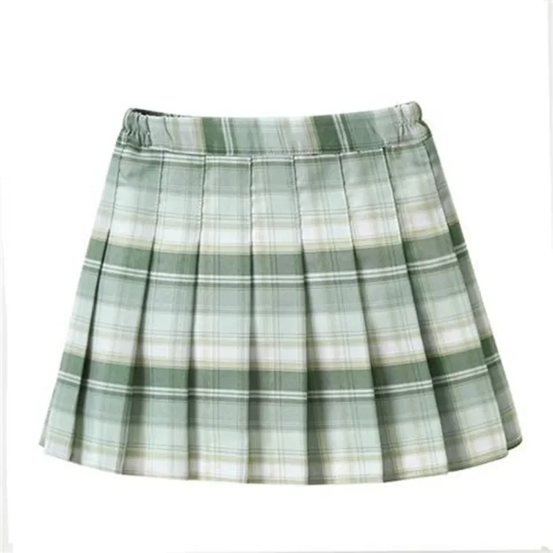 

School Uniform Girls Skirts Performance Pleated Skirt Solid Children Clothes Baby Toddler Teenager Kids Bottoms 6 8 10 12 Years