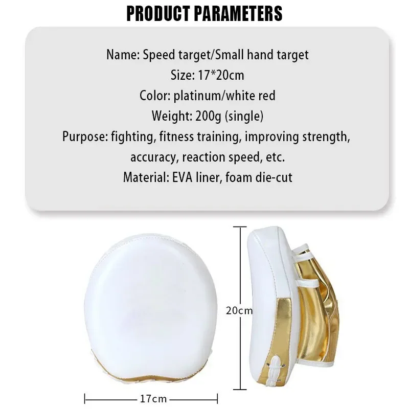 Boxing Hand Target Boxing Mittens Curved Target Strike Shield Punch Pads Muay Thai Training Equipment Thicken Resistant Baffle