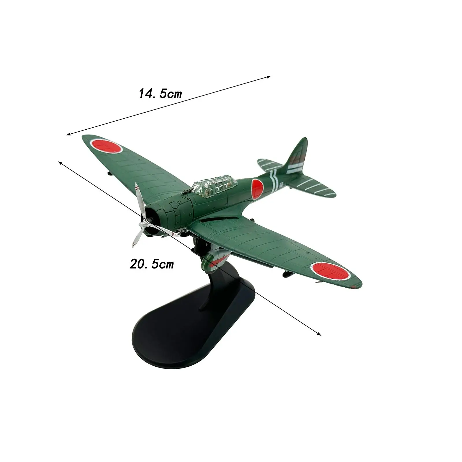 

1/72 Naval Aircraft Diecast Alloy Fighter Collectibles Kids Toys, Airplane with Base, Plane Model for Bookshelf Office