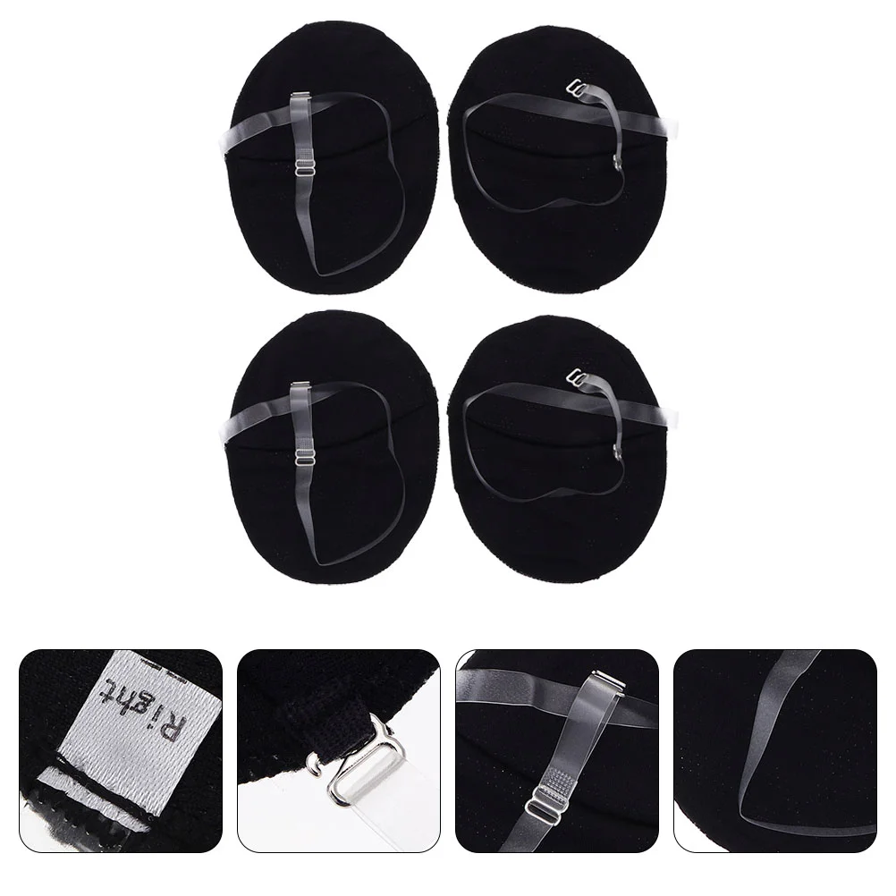 2 Pairs Underarm Sweat Pads Miss Travel Sports Accessories Washable Cleanse Outdoor