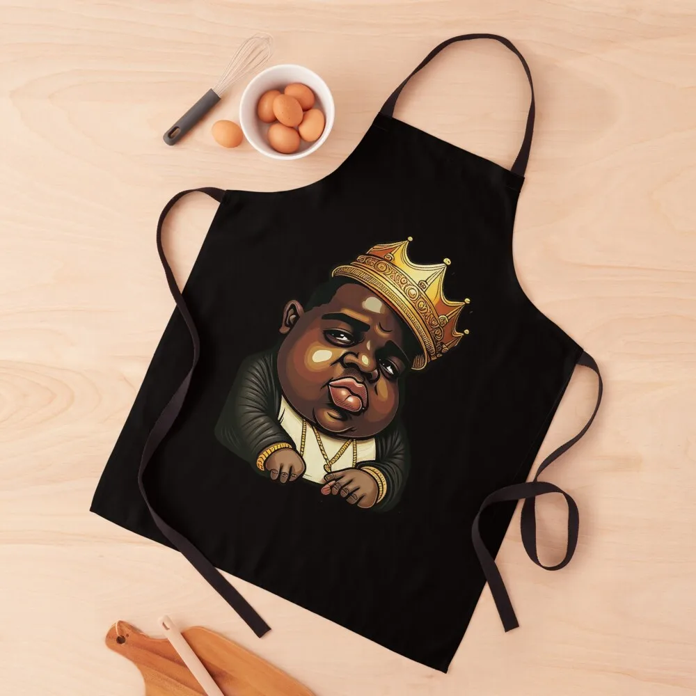 

american rapper cartoon baby Apron barber uniform For Cooking Kitchen Handle For Women Apron
