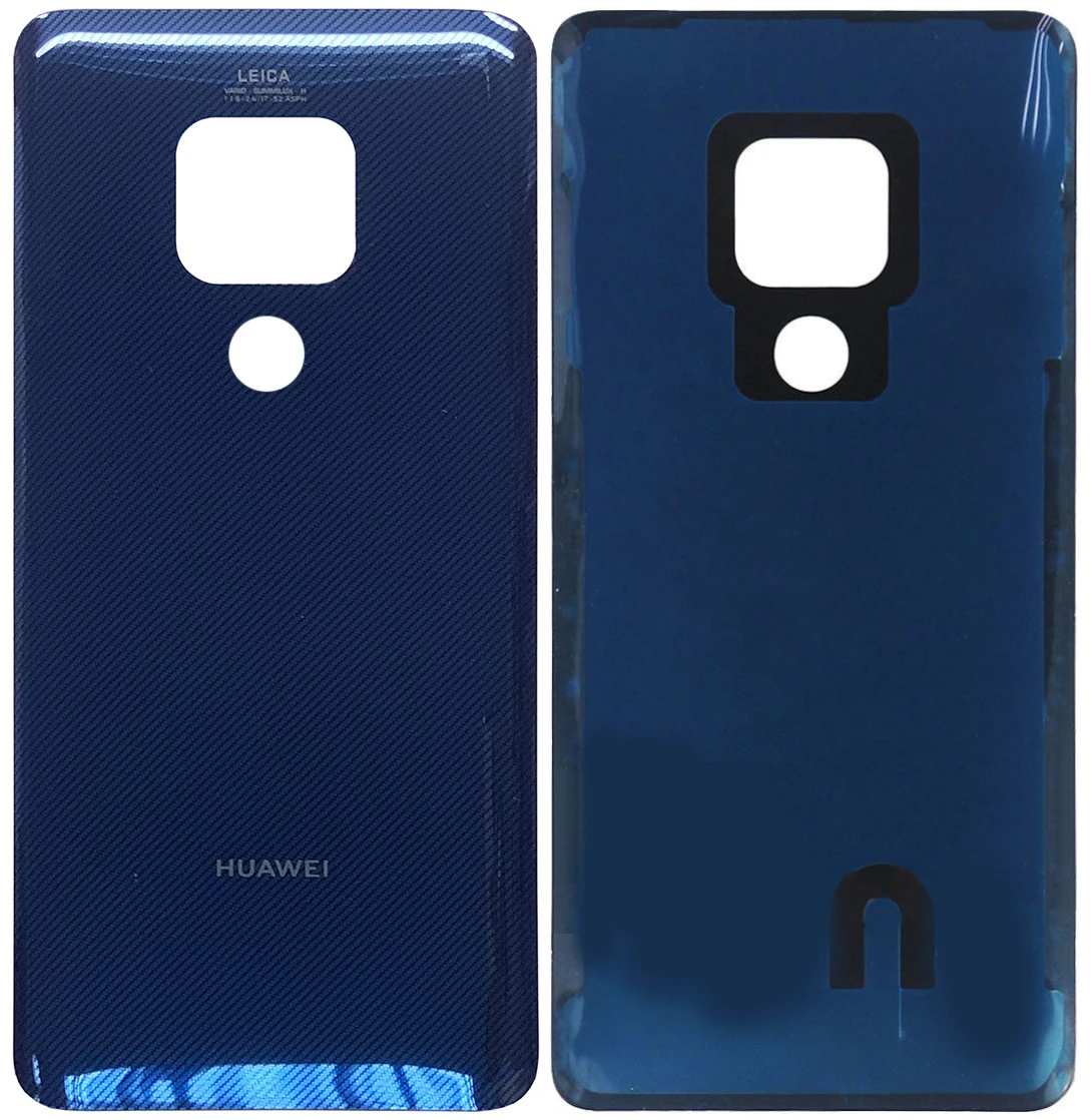 Back cover for Huawei Mate 20 blue with embossed (midnight blue) | Мобильные телефоны и аксессуары