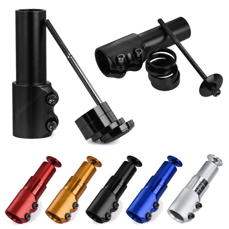 Bicycle Tube Extender Adapter Bike Front Fork Stem Increased Control