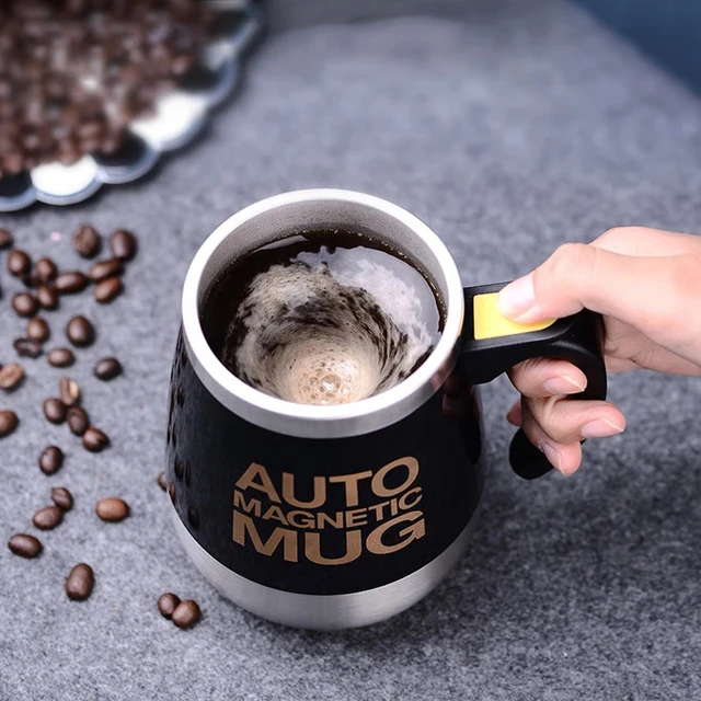 Self Stirring Mug Rechargeable Automatic Stirring Coffee Mug Stainless  Steel Water Cup Home Office Mixing Cup for Coffee Milk - AliExpress