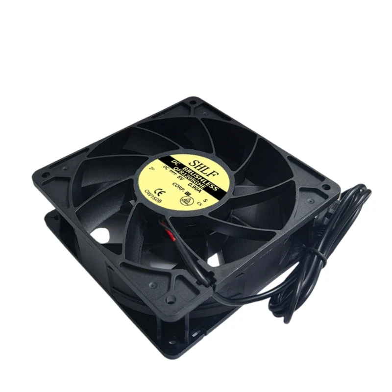 F3KE Versatile DC5V Cooling Fan 120mm USB Fan with USB Interface,USB Computer Suitable for Home and Offices Use