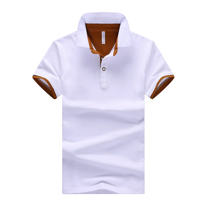 Brand Men's Polo Shirt High Quality Men Cotton Short Sleeve Shirt Brands Clothing Jerseys Summer Stand Collar Mens Polo Tops 5XL 6