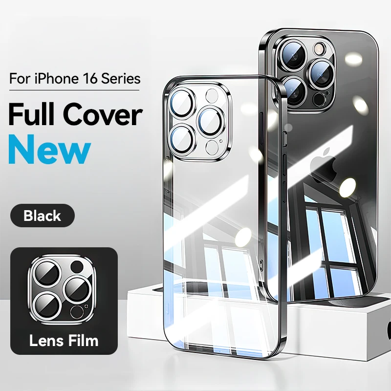 Joyroom حافظة تي بي يو ناعمة لهاتف آيفون 16 برو ما...