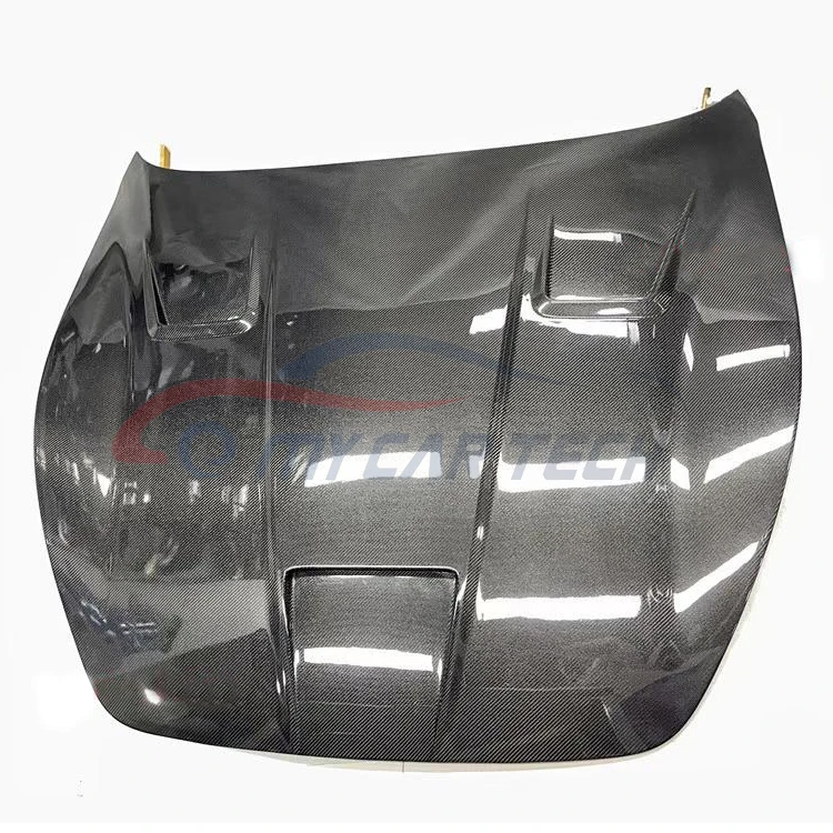Per Maserati Gt Dmc Mc Granturismo Real Carbon Fiber Bonnet Car Engine Cover Hood Scoop