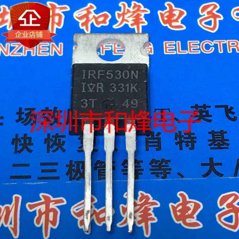 

(10PCS/LOT) IRF530N TO-220 MOS 100V 17A New Original Stock Power chip