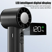 2025 nouveau petit climatiseur de réfrigération Portable 100 vent Mini ventilateur portatif à grande vitesse USB ventilateur Turbo extérieur Rechargeable 3