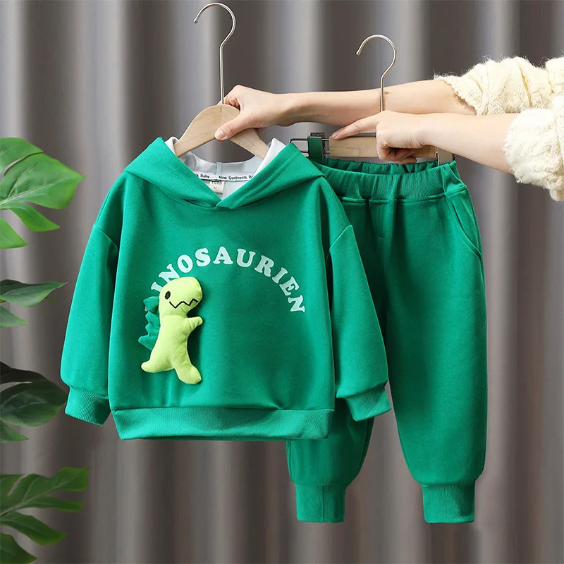 

Boys Hoodie Suit Spring Autumn New Fashion Children's Tracksuits Clothing 2-10 Years Old Kids Clothes Boys 2pcs Sets