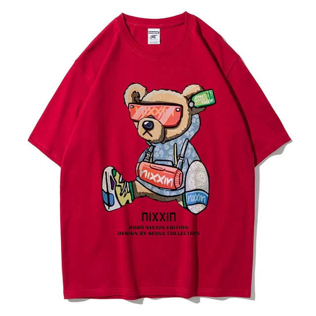 Louis Vuitton Supreme Cartoon Bear T-Shirt 