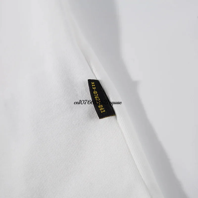 Carhartt WIP 순면 밀리터리 스타일 포켓 프린트 라운드넥 반팔 티셔츠, 캐주얼 상의, 무게추 여름