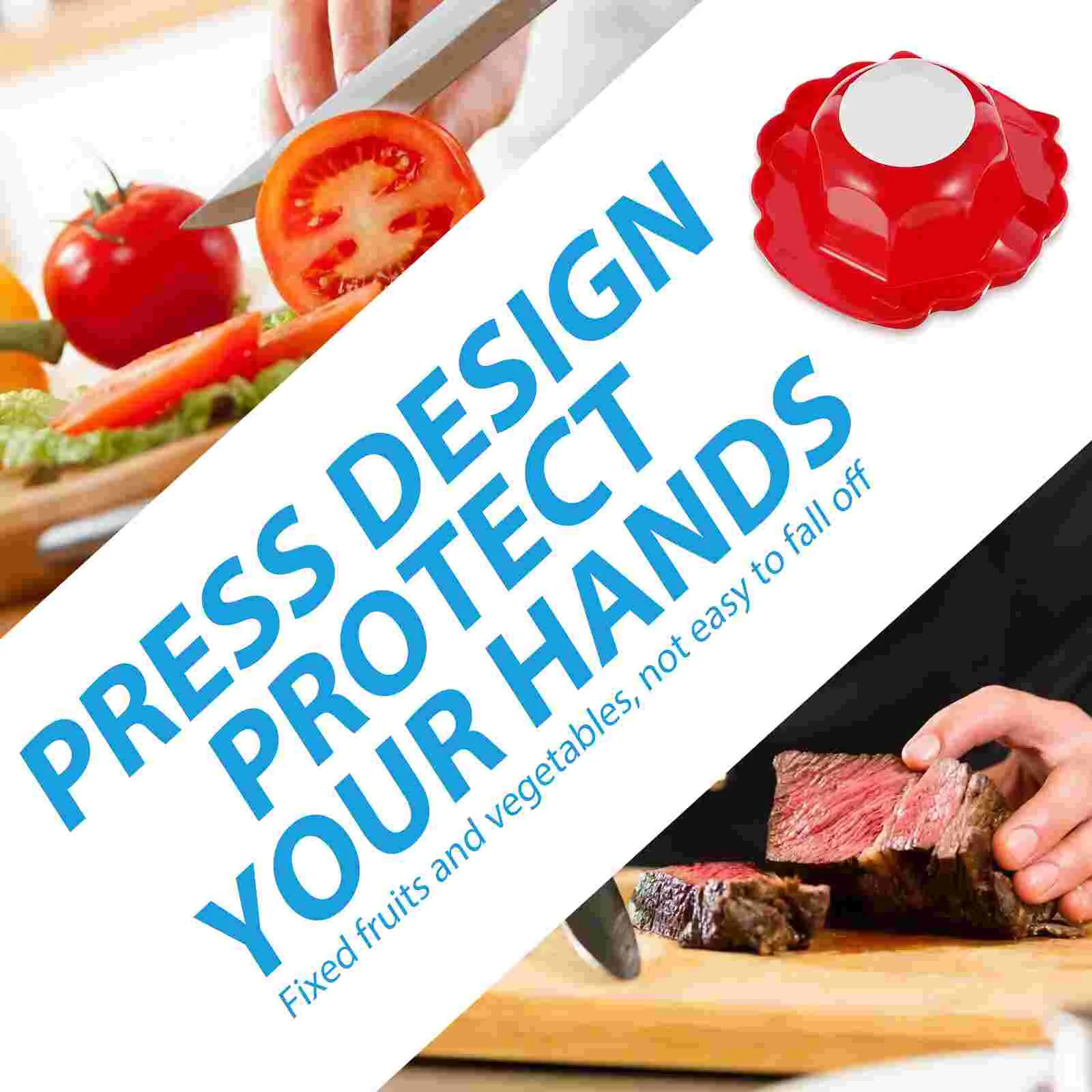 

Stainless Steel Vegetable Grater Finger Guard Mandoline Potato Carrot Cutter Slicer Onion Dicer Kitchen Gadget