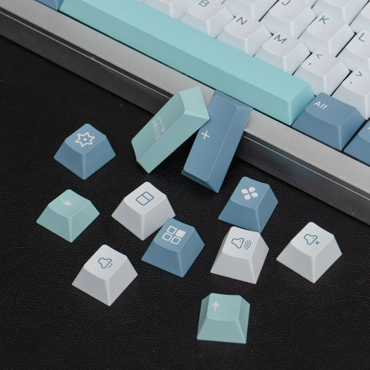 Gmk-Shoko Olivia PBT Keycap, 177 teclas, perfil