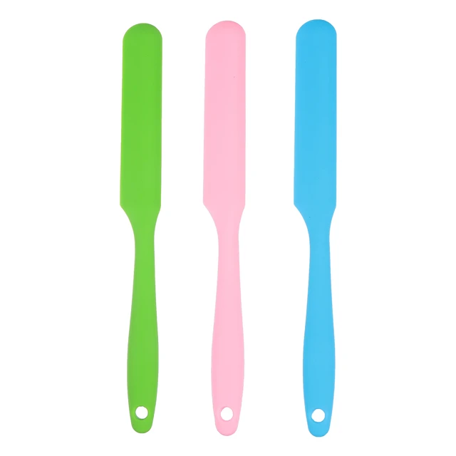 Silicone Spatula Silicone Spatula Makeup Spatula 4 pcs Non- Stick Silicone  Wax Stick Silicone Waxing Spatula Waxing Stick Wax Spatulas Silicone