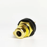 10/20/40PCS Gold-Plated RCA Jack Connectors, Zinc Alloy Single AV Coaxial Socket for Audio Video Panel Mount Applications 5