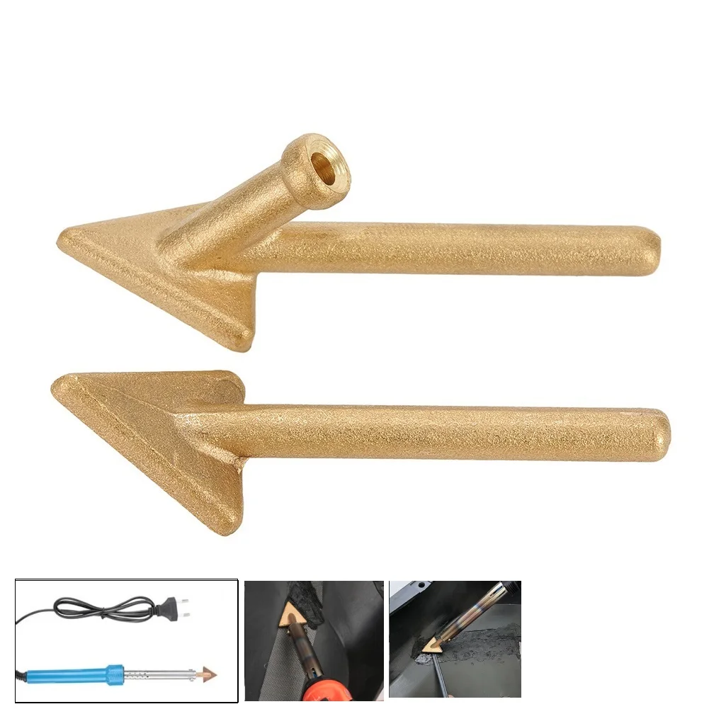 

2PCS Replacement Tips For 80 Watt Iron Plastic Welding TPO TEO PP Auto Bumper Welding Tips Soldering Supplies CNC Metalworking