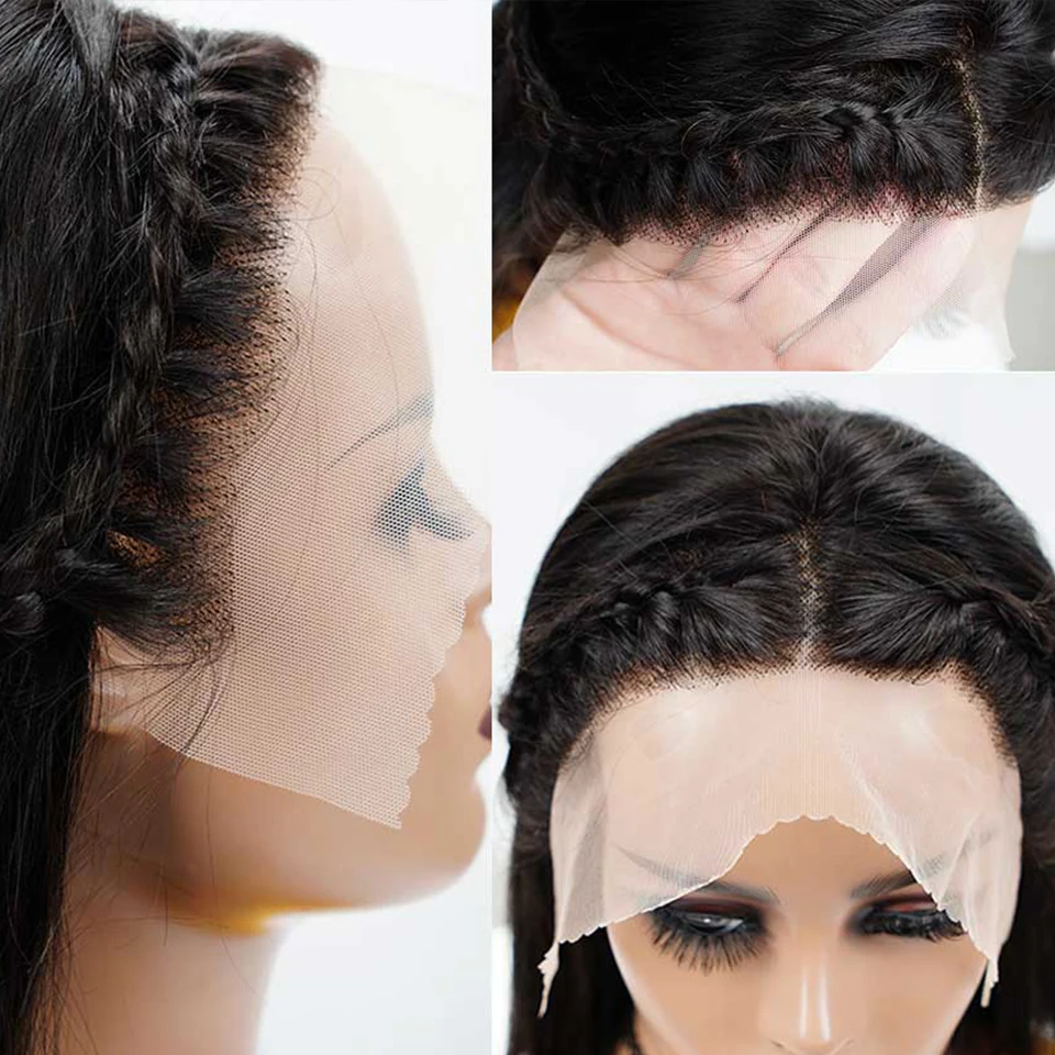 Kinky Straight Lace Front Human Hair Wigs Glueless Lace Frontal 30 Inch Brazilian Yaki Straight Human Hair Wig human hair wig,lace front wig,human hair wigs,front lace wig