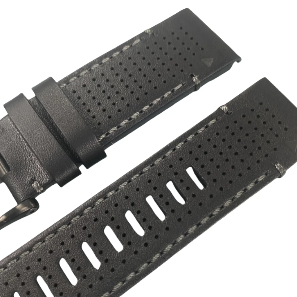 Premium Leather QuickFit Strap, 22mm/26mm,