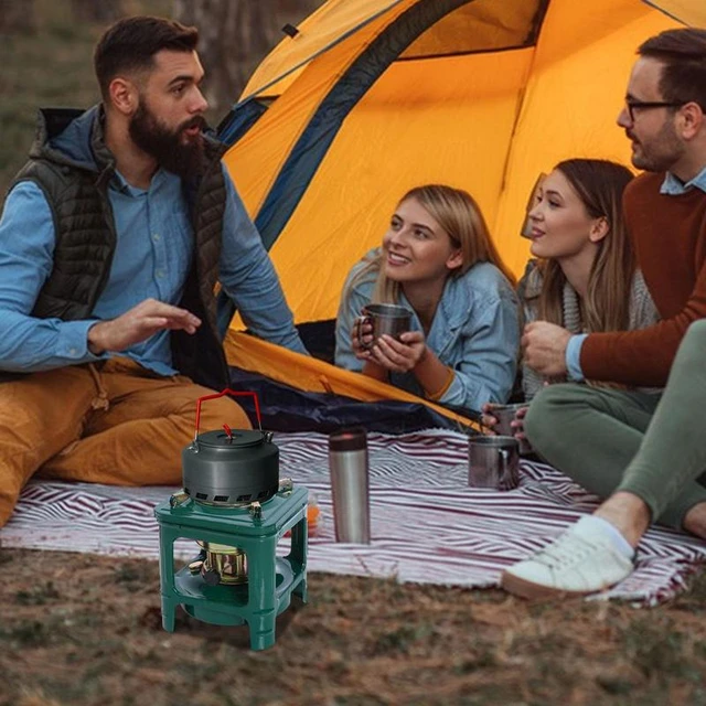 2023 New Camping Stove 8 Wicks Backpacking Oil Stoves Cookware Portable  Picnic Burner Furnace Kerosene Stove For Outdoor - AliExpress