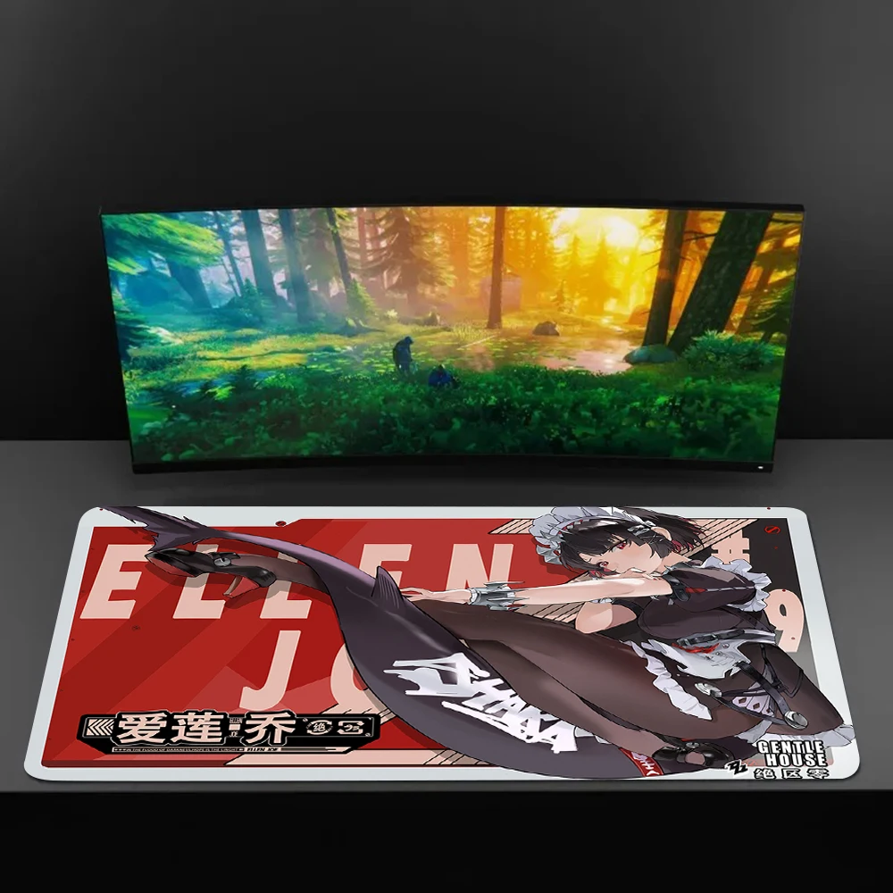 Zenless Zone Zero Character Mouse Pad High Elastic Non-slip Bottom R18+ Gaming Computer Mouse Pad