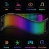 PLUS RGB LED Car Sign Animation LED Matrix Pixel Panel DIY Programmable Bluetooth App Control LED Panel Flexible Display Light 4
