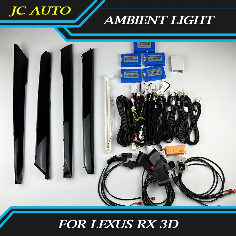 

Автомобильный яркий свет, подходит для Lexus RX, модель 3D, яркий свет, задняя дверсветильник, подсветка