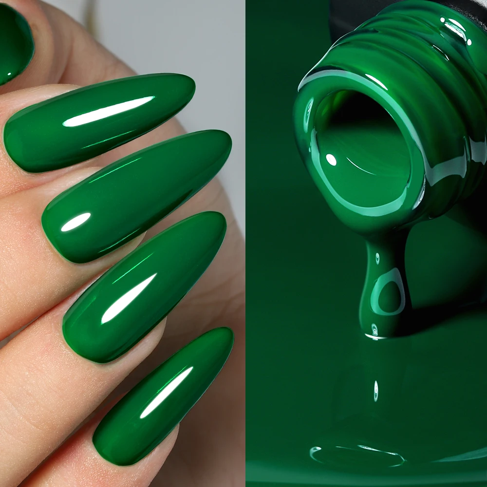 YOKEFELLOW Gel Nail Polish UV LED 122 Colors 10ml Rich Pigment Soak Off Low Odor Long-Wear Gel Varnish for Professional Manicure 6