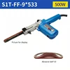 S1T-FF-9*533 Mini DIY Sander Belt Sander Sandpaper Angle Grinder Sander Portable Belt Polishing Power Tools 220V 300-1680m/min 1