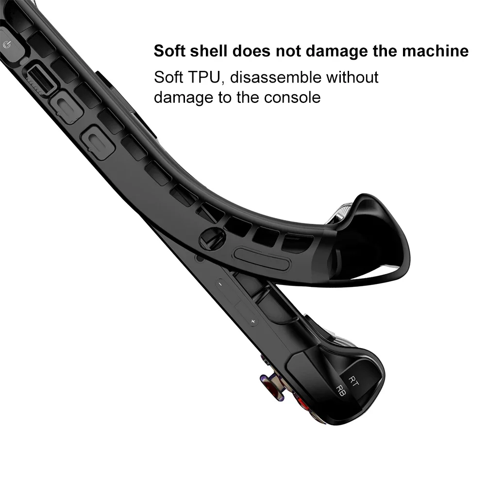 Handheld Game Console Shockproof TPU Case with Kickstand and Anti-Scratch Protection