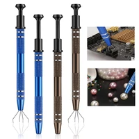 Extracteur de puces IC à 4 griffes, outil de démontage de pièces de précision, extracteur de ramassage pour outil de réparation d'écrous de composants électroniques 1