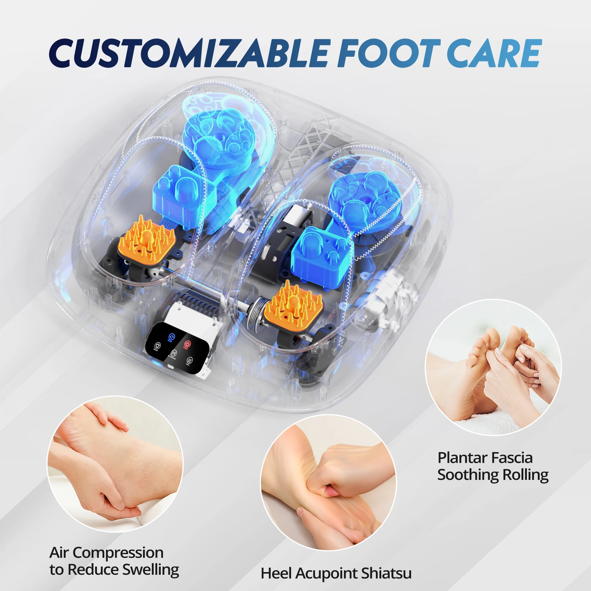 Shiatsu Foot Best Foot Massager For Plantar Fasciitis 218 Foot