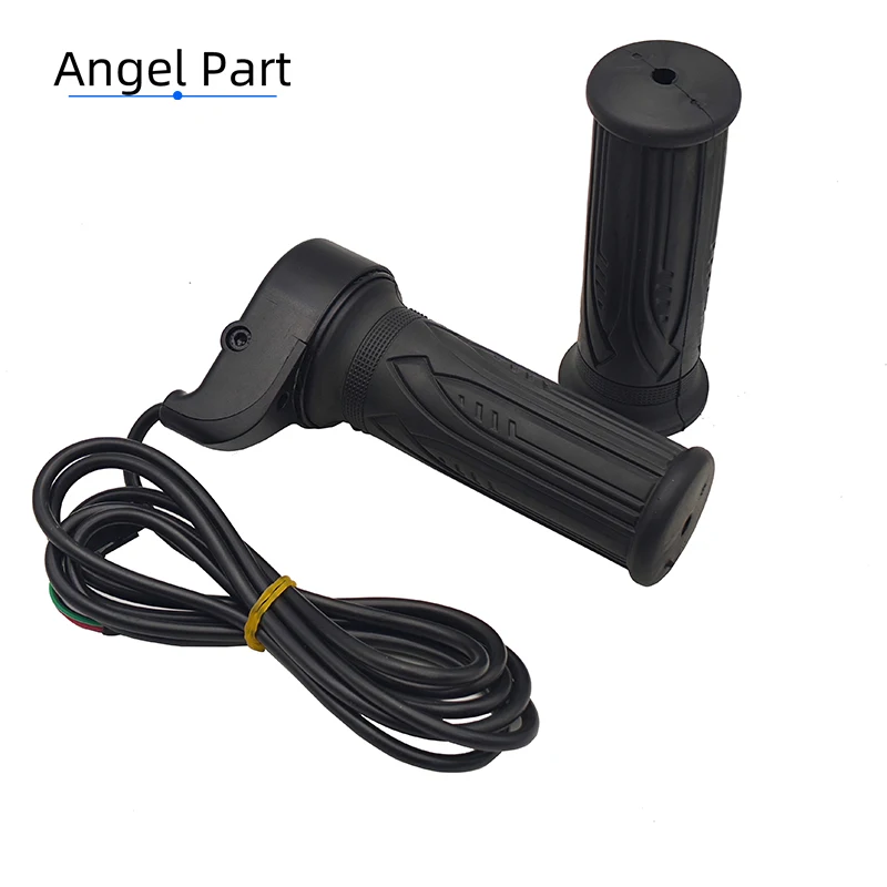 Electric Bicycle Twist Throttle with Hall Sensor and Turn Handle Accelerator, 1.5m Wiring Length