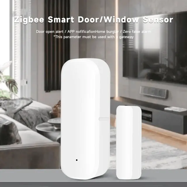 EWelink Smart Door Sensor Zigbee Door Window Open Closed Detector Smart Home Security Alarm System Smart Life APP Control 2