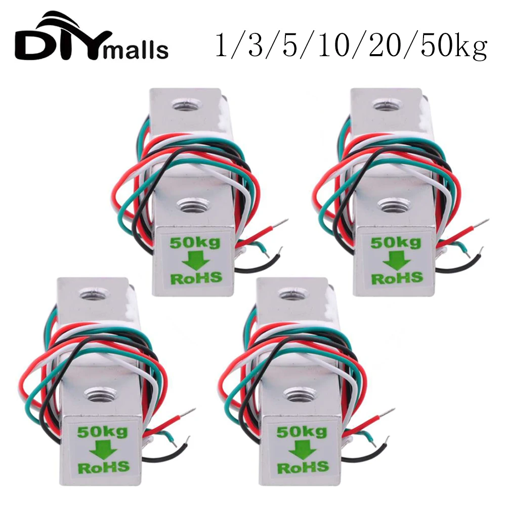 4PCS-Load-Cell-1KG-3KG-5KG-10KG-20KG-50KG-Micro-Weighing-Sensor ...