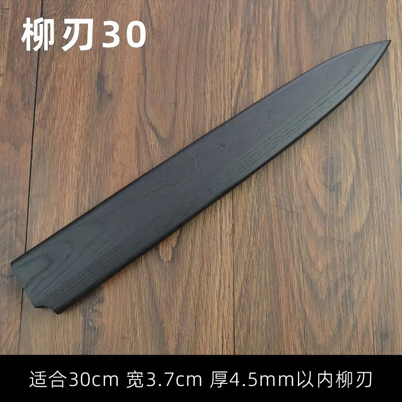 Kitchen Knife Protector Wooden Blade Guards Japanese Raw Fish Knife Rack  Sashimi Knife Cover Wood Stand Walnut Knife Holder - AliExpress