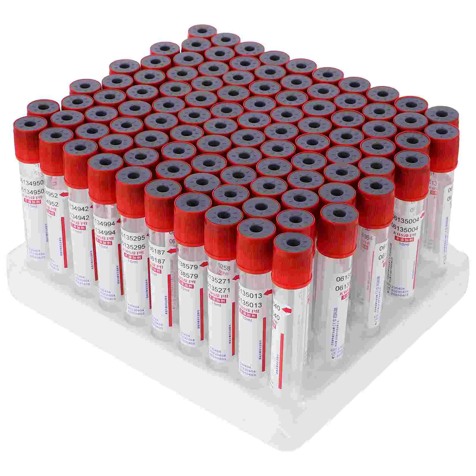 Jednorazowa rurka do pobierania krwi Sprzęt laboratoryjny Szklane rury podciśnieniowe Głowica próżniowa z kolektorem kleju