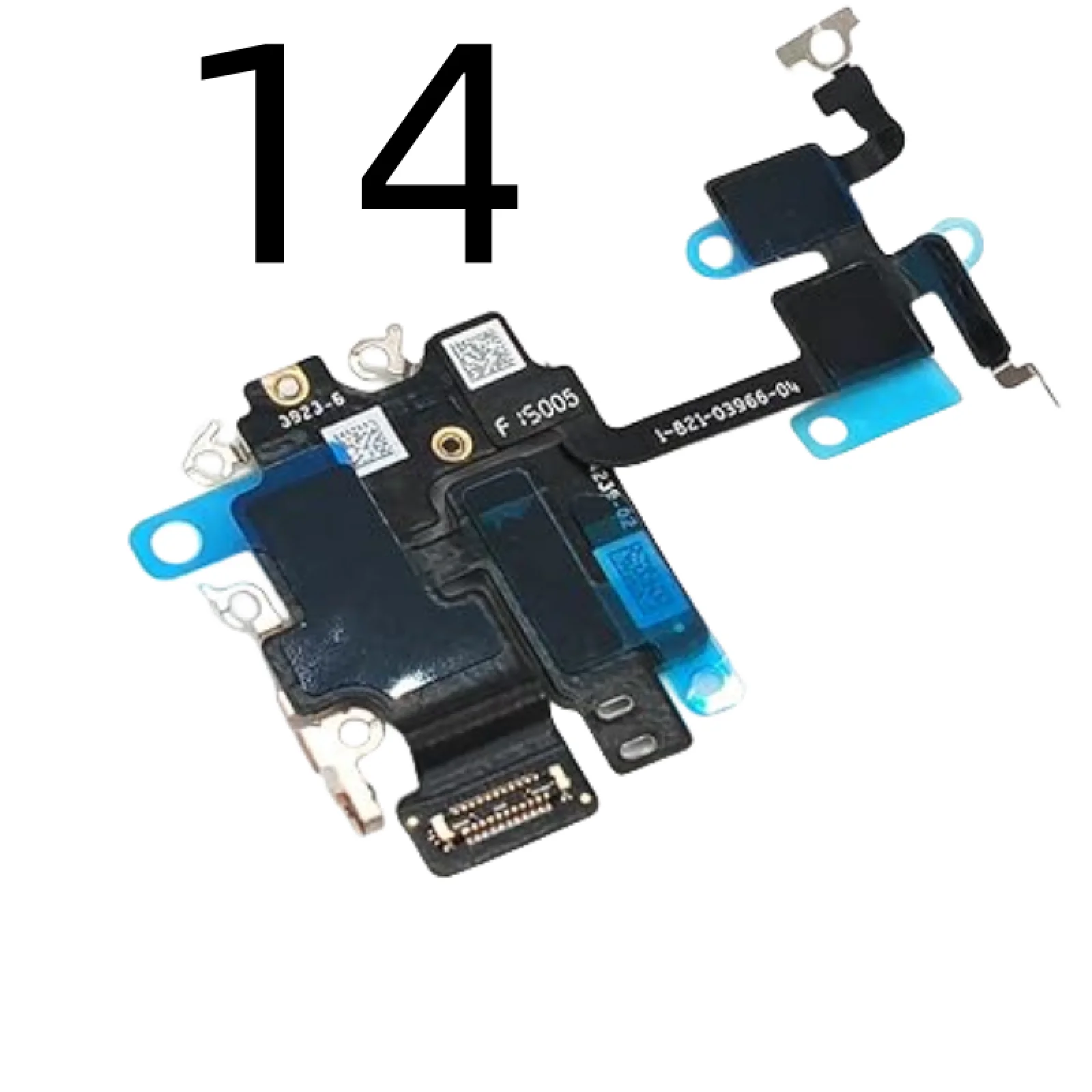 1Pc Oem Wifi Antenna Flex Cable Sostituzione Per Iphone 14 Pro Max Plus Bluetooth Wifi Gps Signal Antenna Flex Cable Parti Di Riparazione