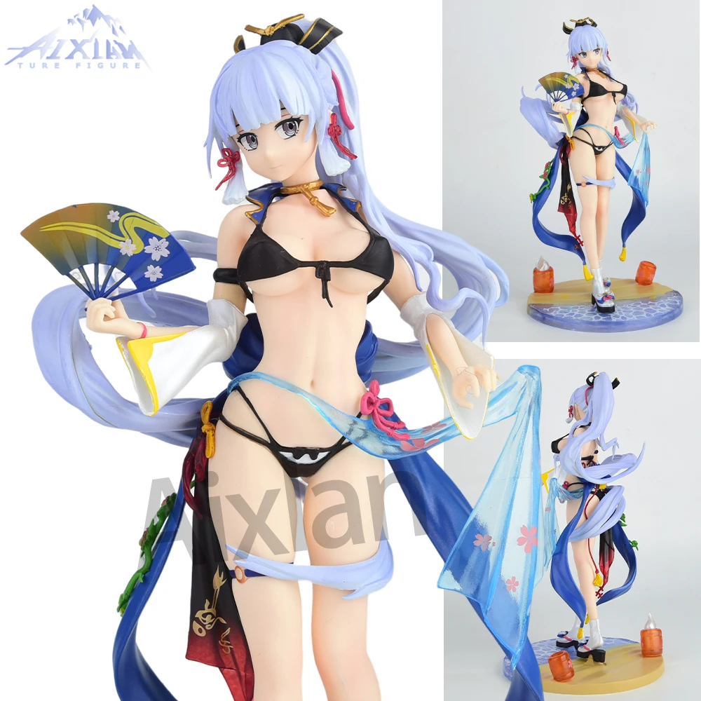 

Aixlan 25cm New Level Anime Figure Kamisato Ayaka PVC Action Figure Kamisato Ayato Figurine Collectible Model Toys Kid Gift