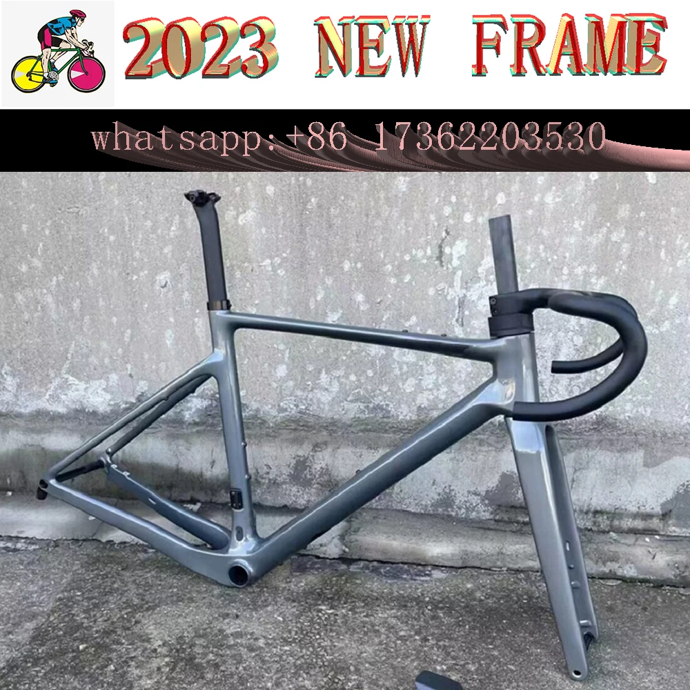 New colors addict carbon gravel frame BB86 disc brake road bike carbon frames bicycle frameset gravel frame