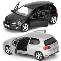 1:36 VW Golf 6 Diecasts Car Model Volkswagen To Scale Golf Gti Miniature Alloy Toy Pull Back Vehicle Models for Childrens Gifts 1