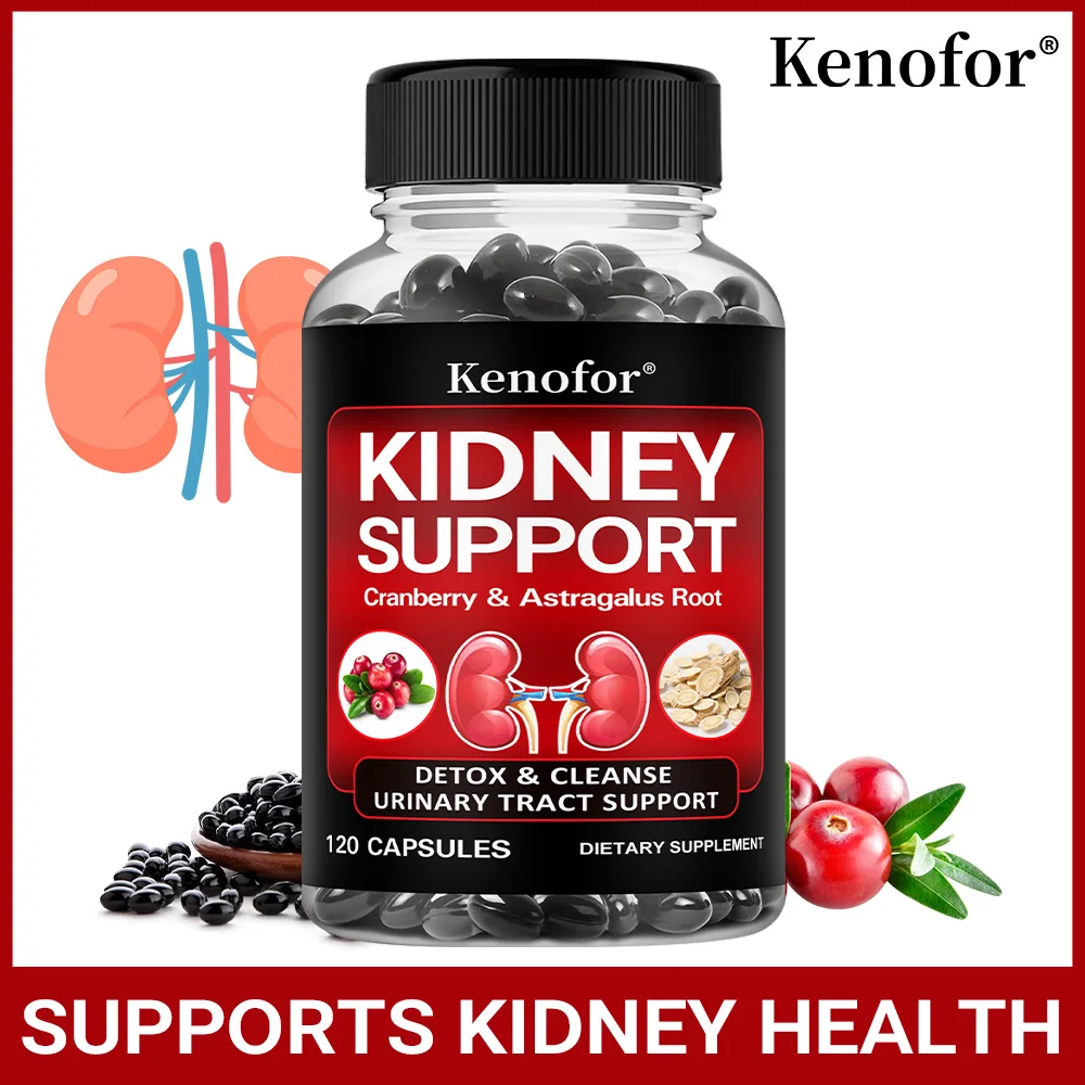 Kidney Support Cleanse Detox Supplement – Cranberry & Astragalus Formula