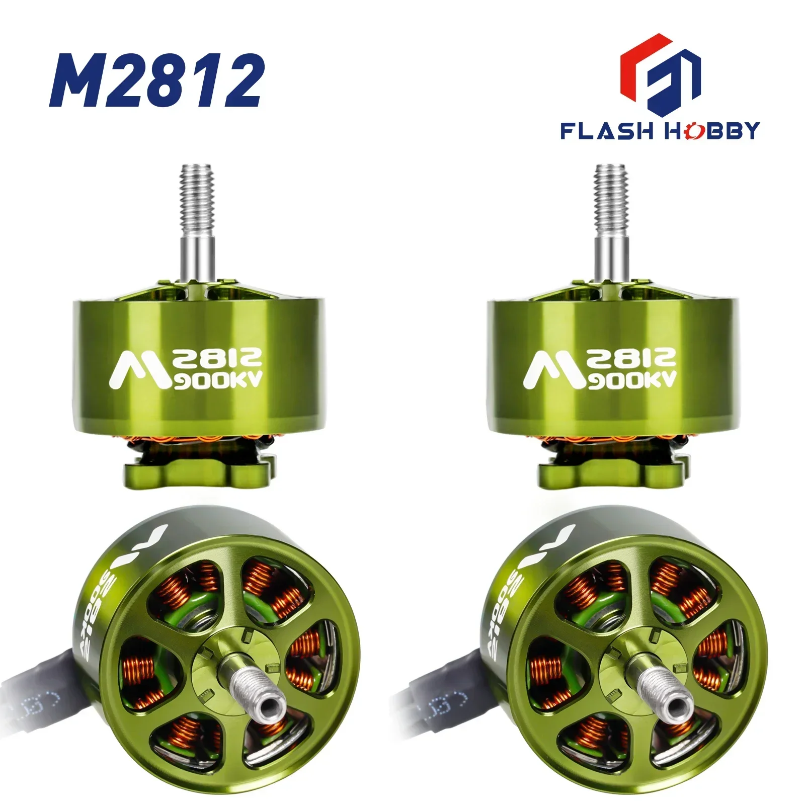 

4 шт. FLASHHOBBY Mars M2812 бесщеточный двигатель 900KV 3-6S LiPo для FPV Фристайл большого радиуса действия DIY части
