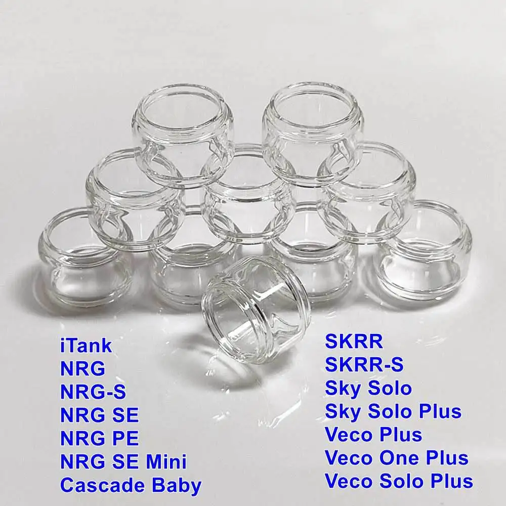 Bubble Straight Glass Per Skrr Nrg S Se Mini Pe Cascade Baby Veco One Sky Solo Plus Itank Luxe Gen S Revenger Targe Bubble Glass