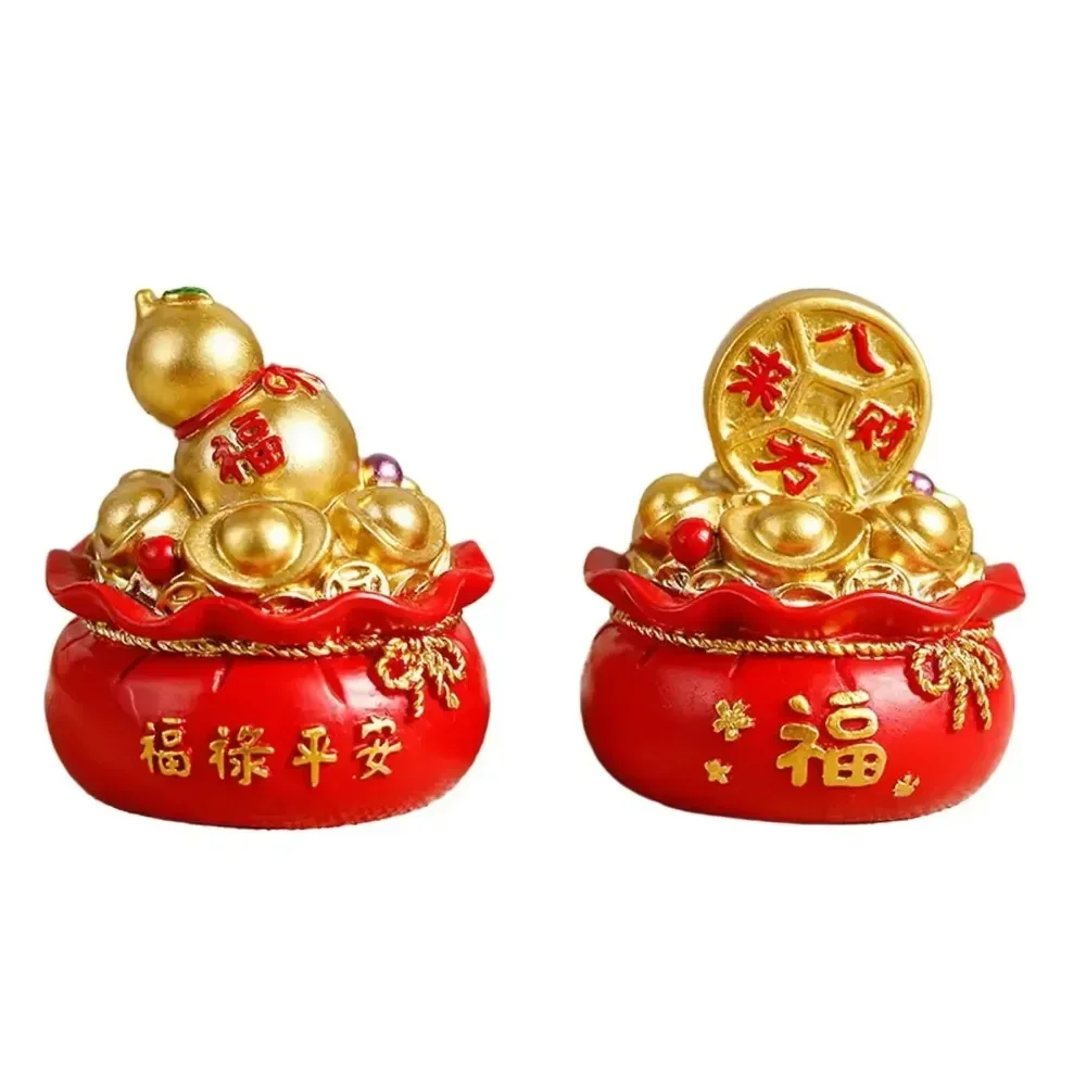 Chinese Citrine Money Tree God Feng Shui Fa Cai Lucky Fortune Miniature New Year Home Decorating Desktop Car Cabinet Ornaments