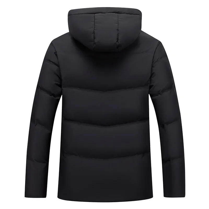 Winter Down Jacket Men Clothing Hooded Warm Parkas Short 90% White Duck Down Coat Casual Fashion Men\'s Jackets Casaco Masculino