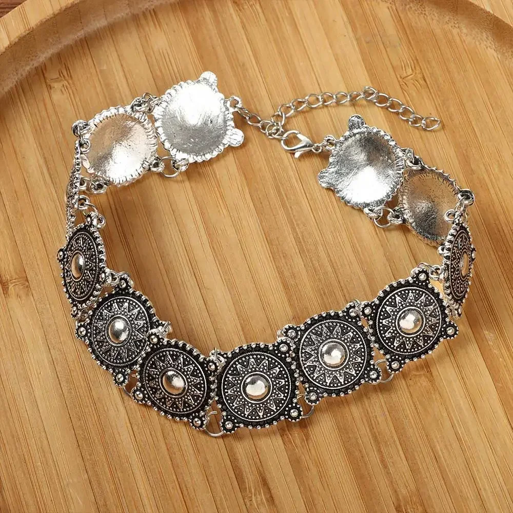Boho jewelry accessories include fashionable bracelets necklaces wrist jewelry and neck jewelry. - 3
