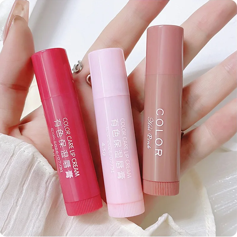 HAIPINK 3-Piece Set Tinted Moisturizing Lip Balm