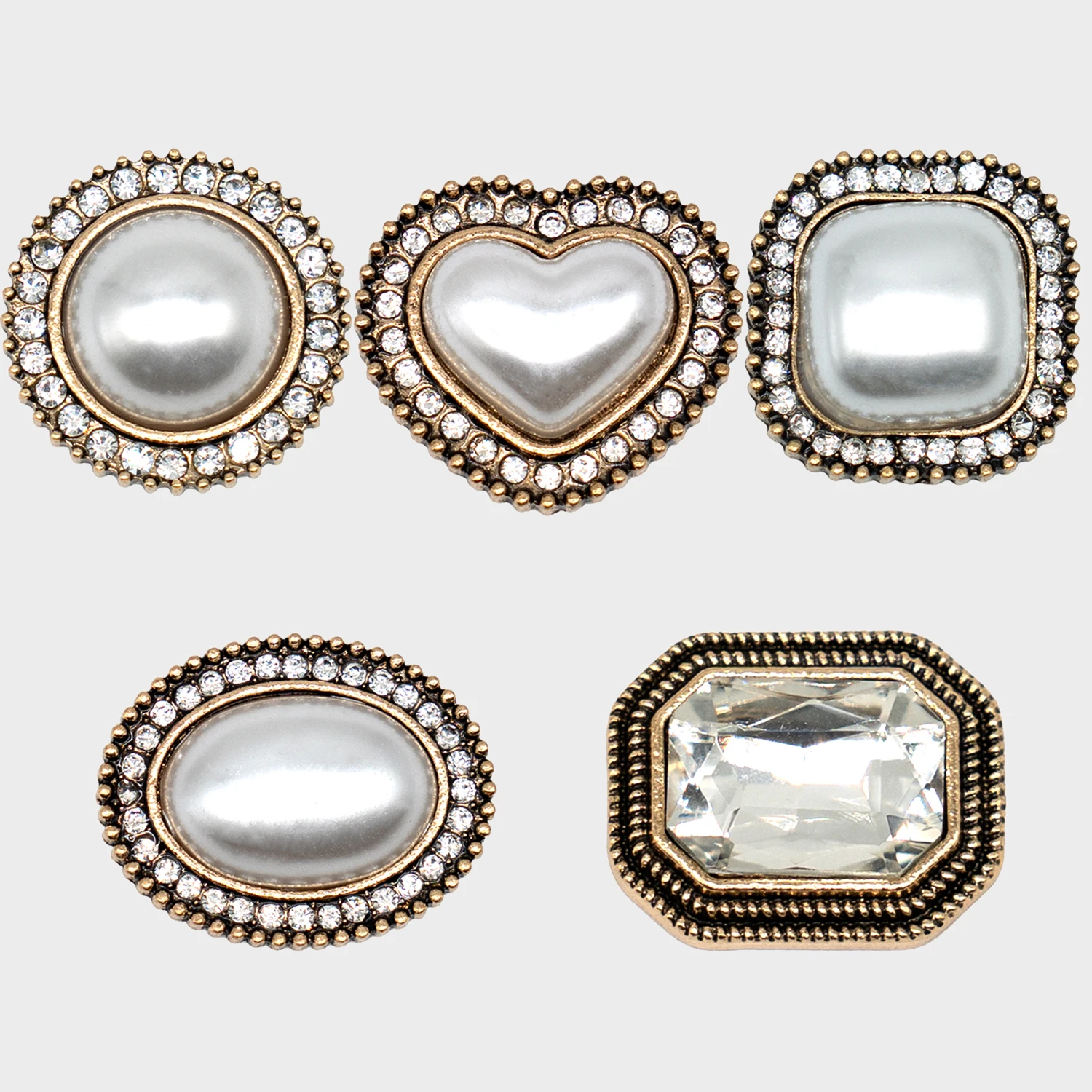 1/5 Stück Luxus Schuh Charms für Frauen Mädchen Weihnachten Halloween Schmetterling Blume Metall Schuh Zubehör Bogen Parfüm Pin Clog – Detail 17